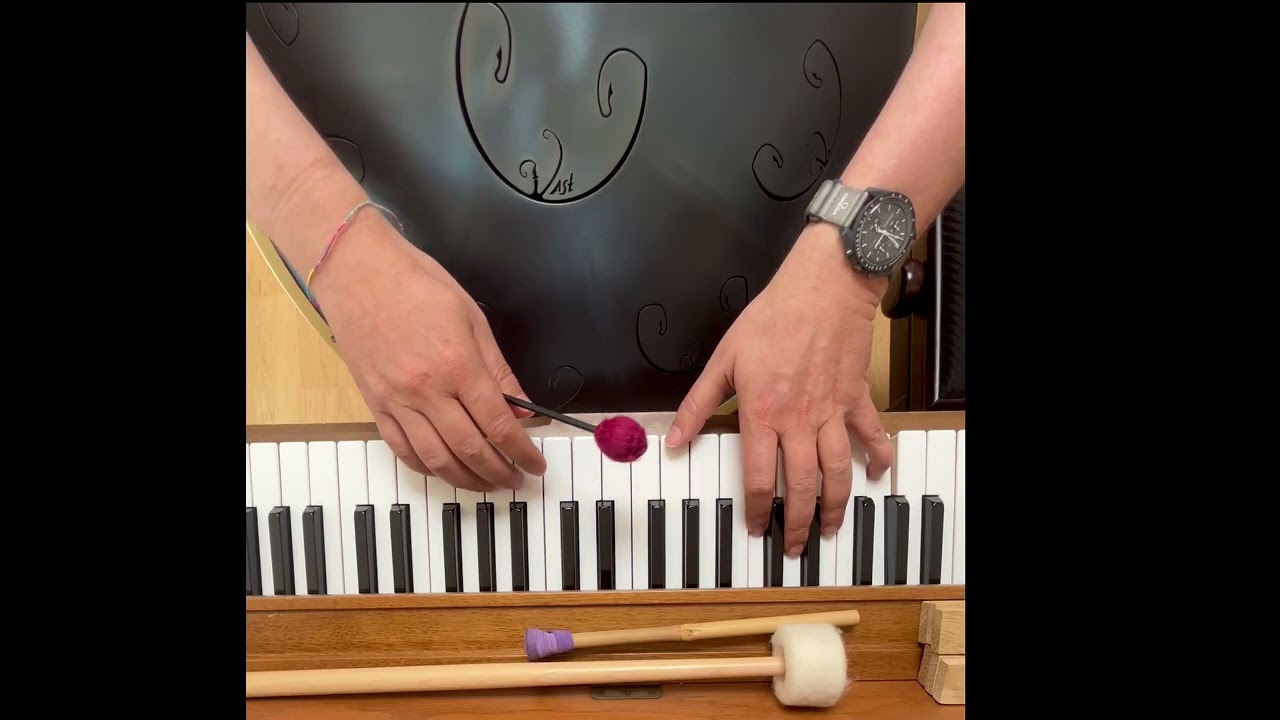 RAV Vast Integral A2 played with Piano & mallets/hands