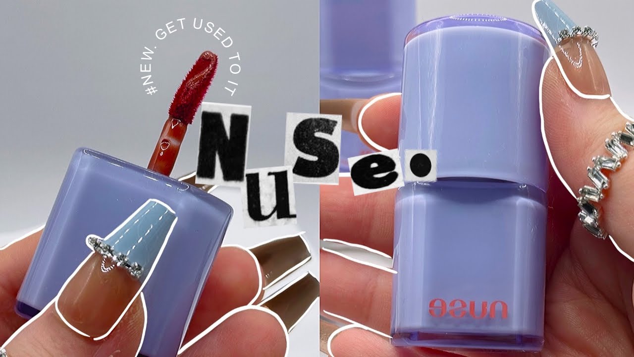 ROM&ND? ❌But their sister #NUSE 💜Care Liptual Lip-Tint | 3 SWATCH & REVIEW | SSUAN.