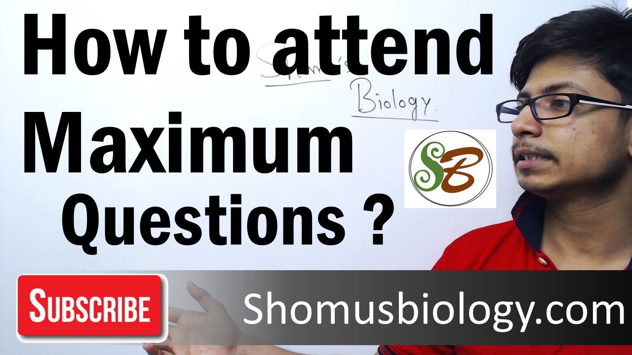 CSIR NET preparation lecture - How to attend maximum questions in CSIR UGC NET exam