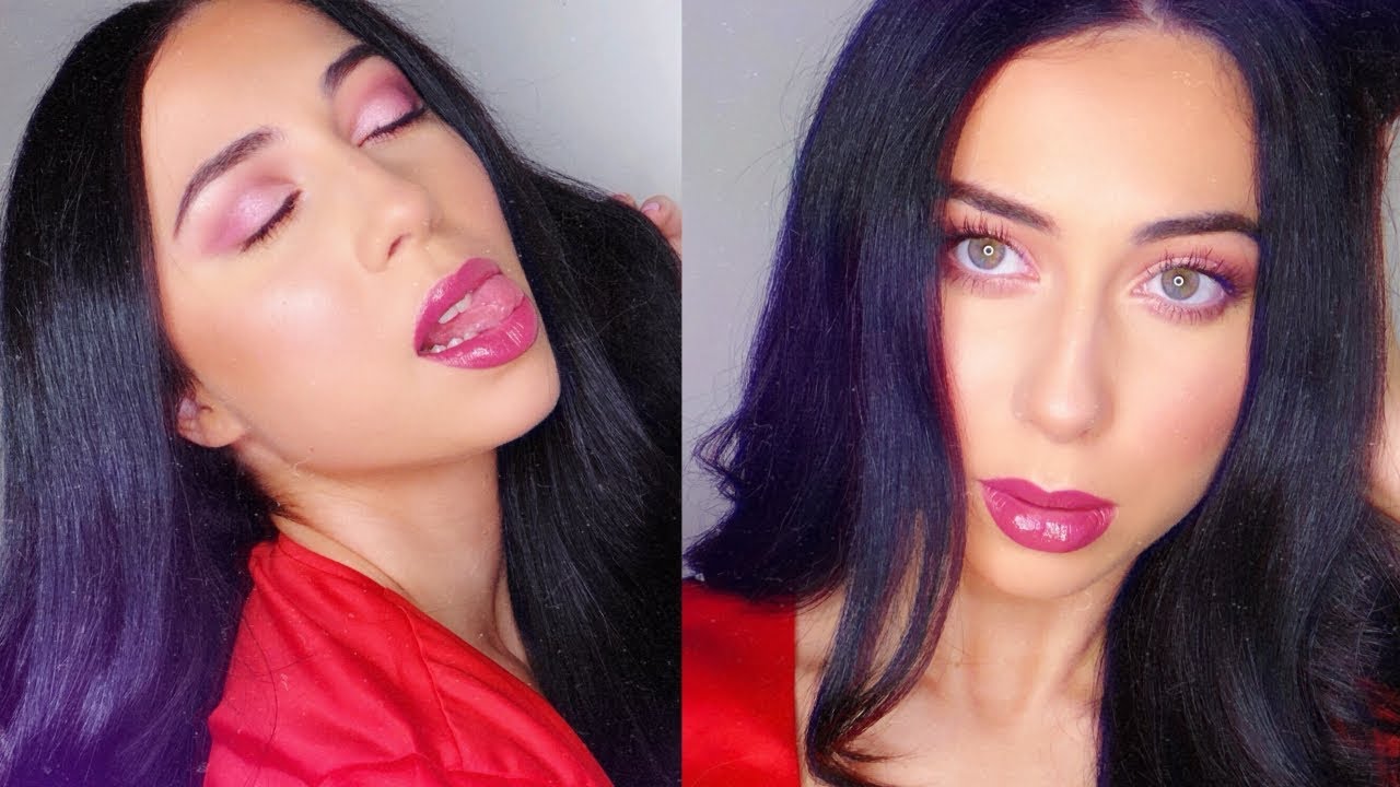 VDAY MAKEUP TUTORIAL + KYLIE 2019 VALENTINES COLLECTION | Destiny Walsh