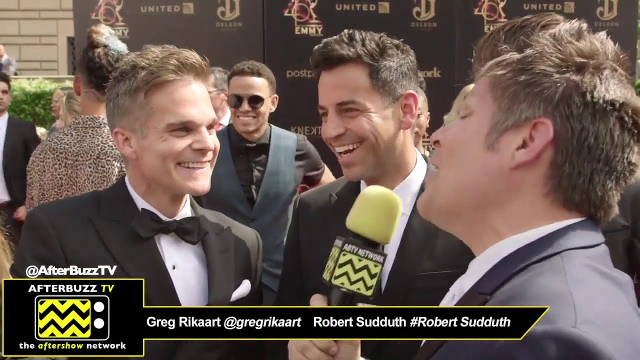 Greg Rikaart and Robert Sudduth Interview at the 2019 Daytime Emmy Awards