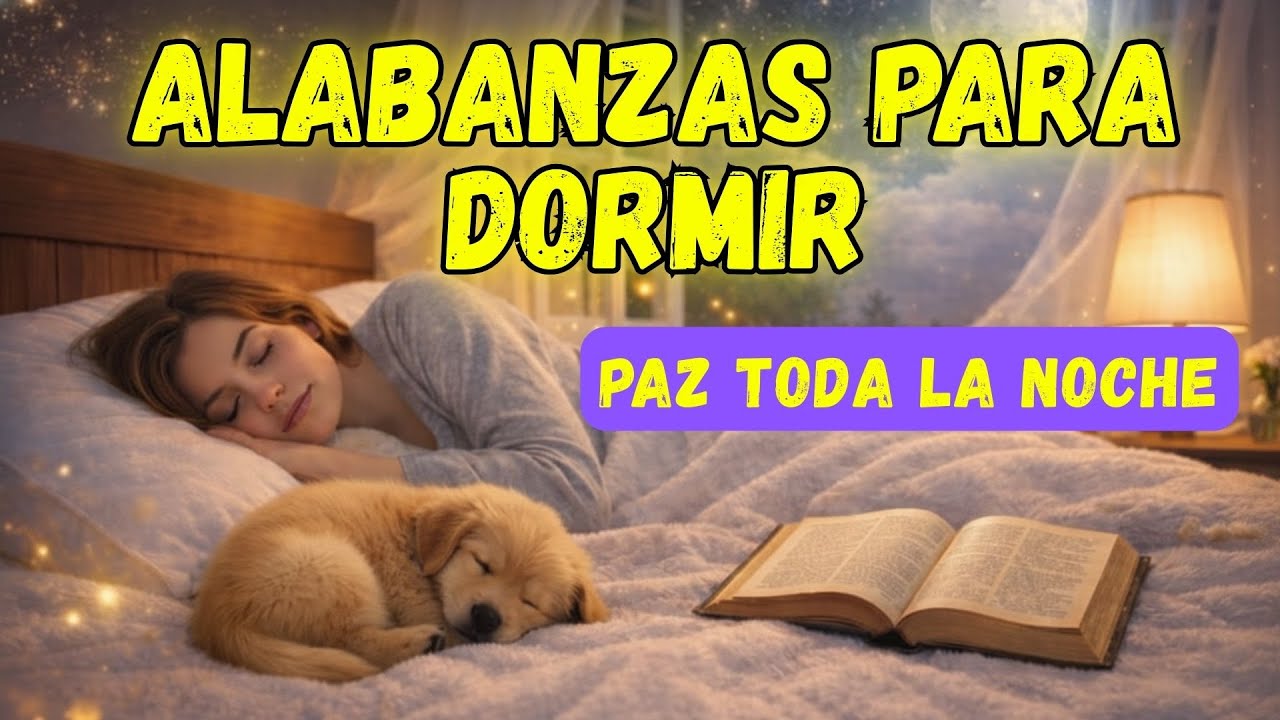 ALABANZAS para DORMIR SIN DESPERTAR |  Música Cristiana que sostiene tu sueño 🌙✝️