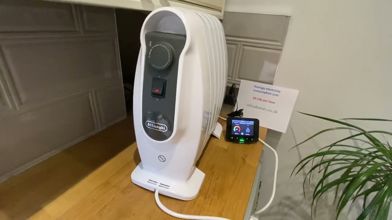 Delonghi 500 watt oil filled radiator test part 2