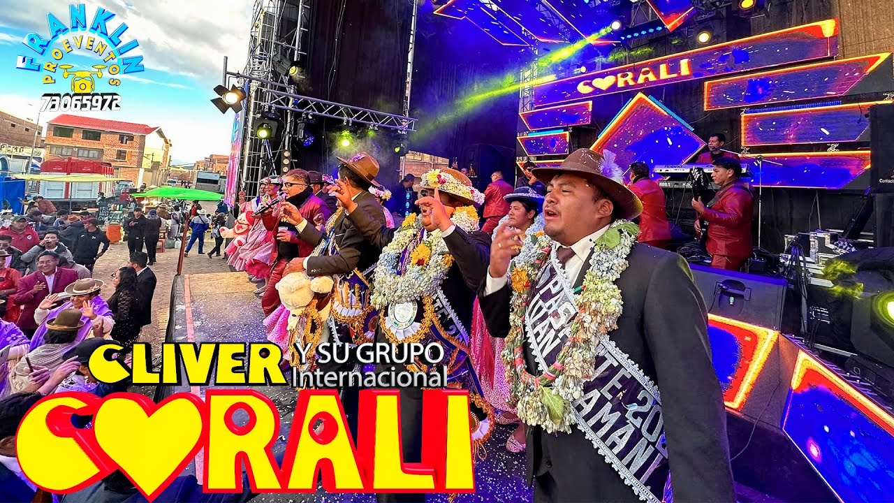 CLIVER Y SU GRUPO CORALI EN VIVO DESAGUADERO 2023