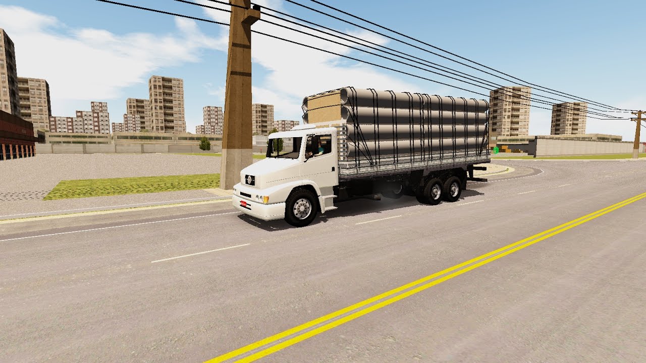 Heavy Truck Simulator (Android/iOS) Gameplay with the 1620 truck.