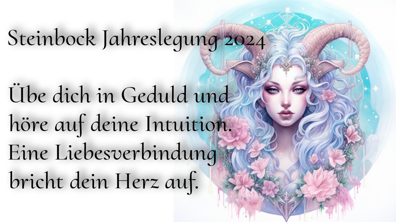 #Steinbock #Jahreslegung 2024 🔮