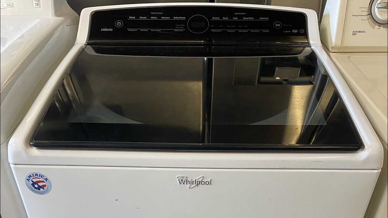 Lavadora whirlpool cabrio. No lava no empieza 👍