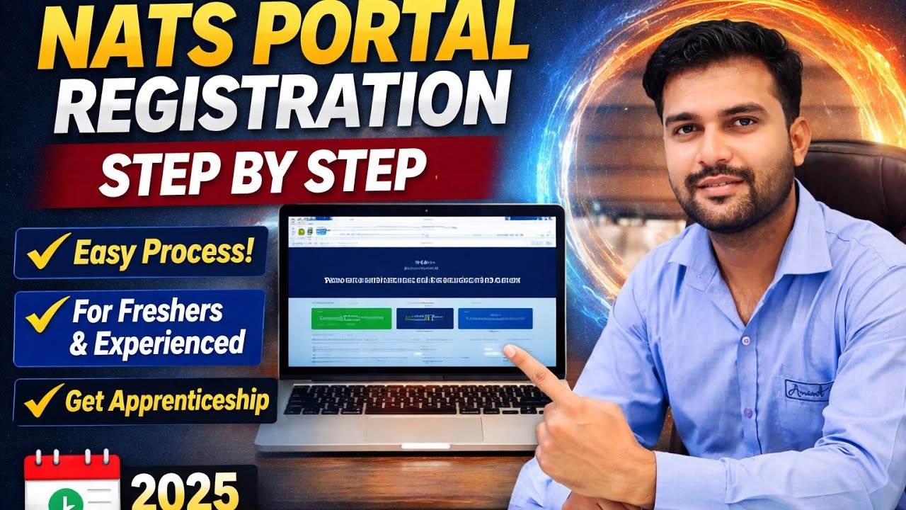 How to Register on NATS Portal 2025 | NATS Portal Registration Step by Step | Stipend Any Degree 