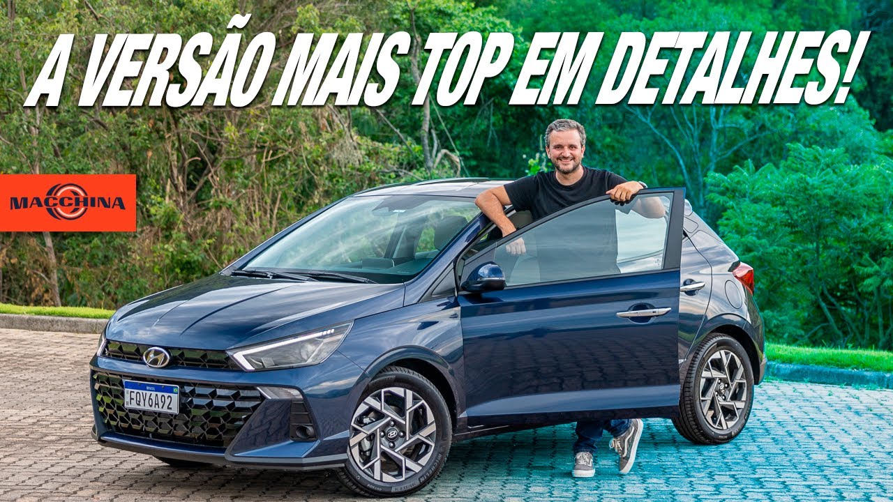 Essa é a versão top de linha do HB20! Platinum Plus em detalhes.
