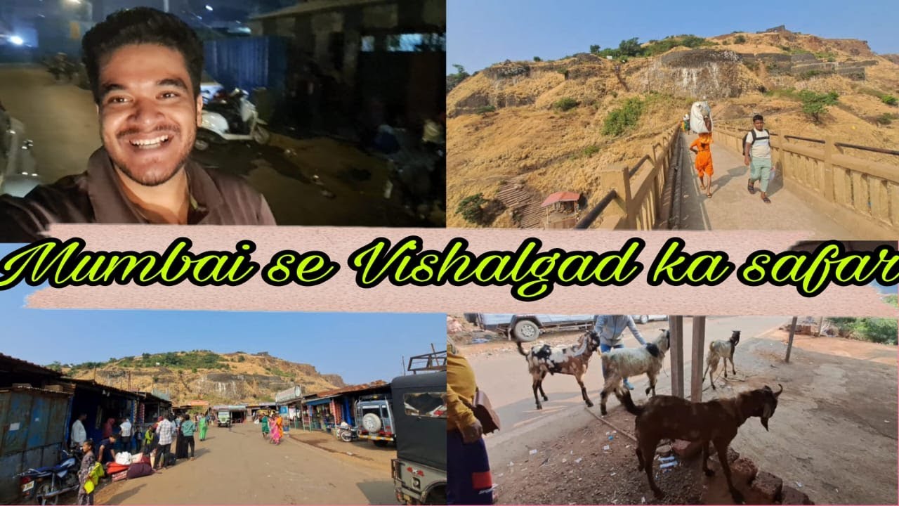 Malik Rehan Dargah Urs 2022😇| Mumbai se Vishalgad ka safar❤️😊| Family Trip😇| Part1 #viral