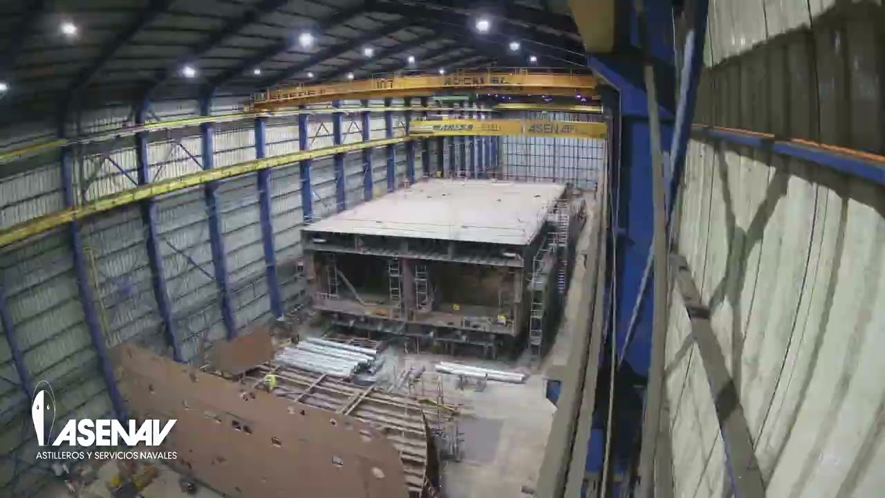 NB 188 - Live Fish Carrier, Patagón XI, Structural Blocks Prefabrication and Assembly