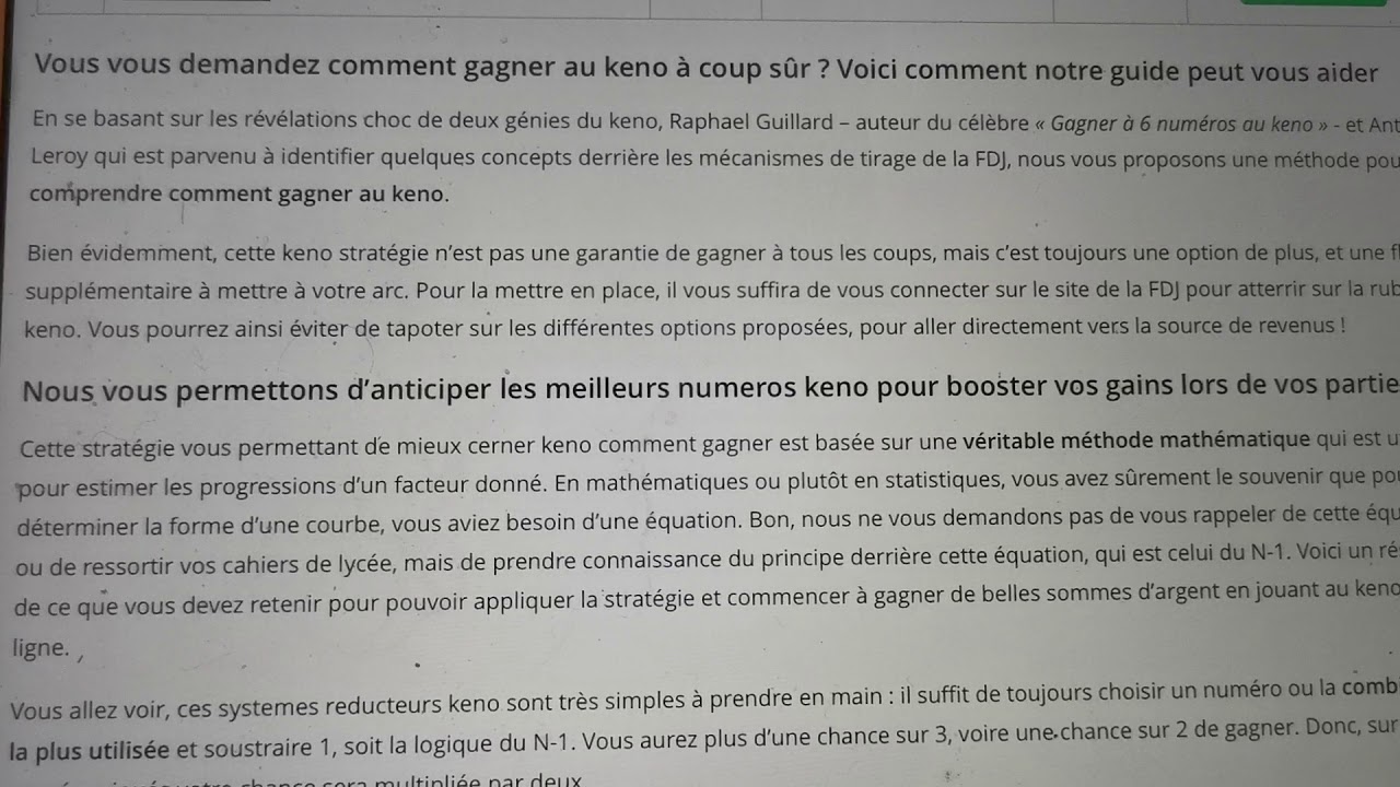 Raphou, un g&eacute;nie d'apr&egrave;s le site casino online !