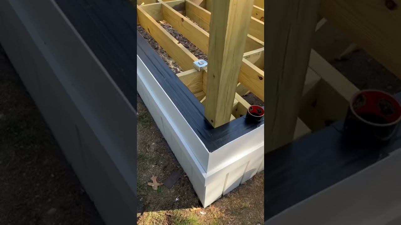 Picture frame deck