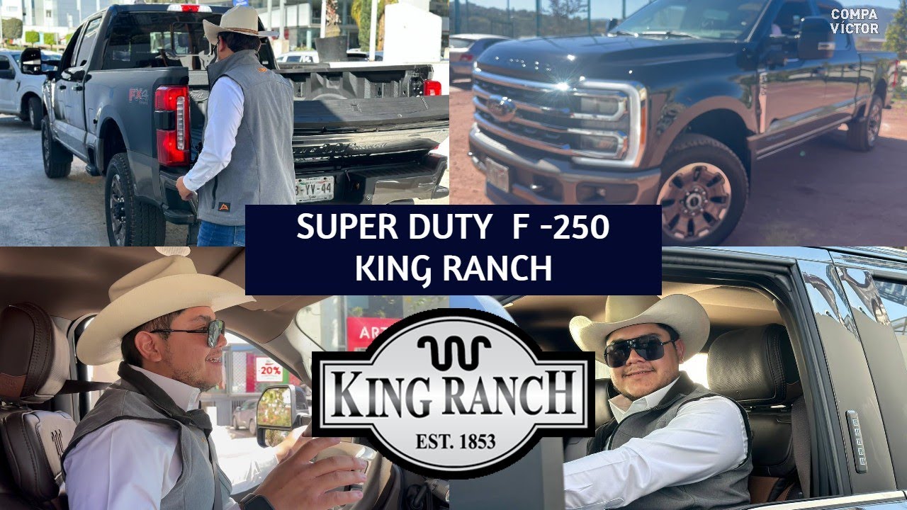 F- 250 SUPER DUTY KING RANCH - CAMIÓN HECHO PARA EL JALE