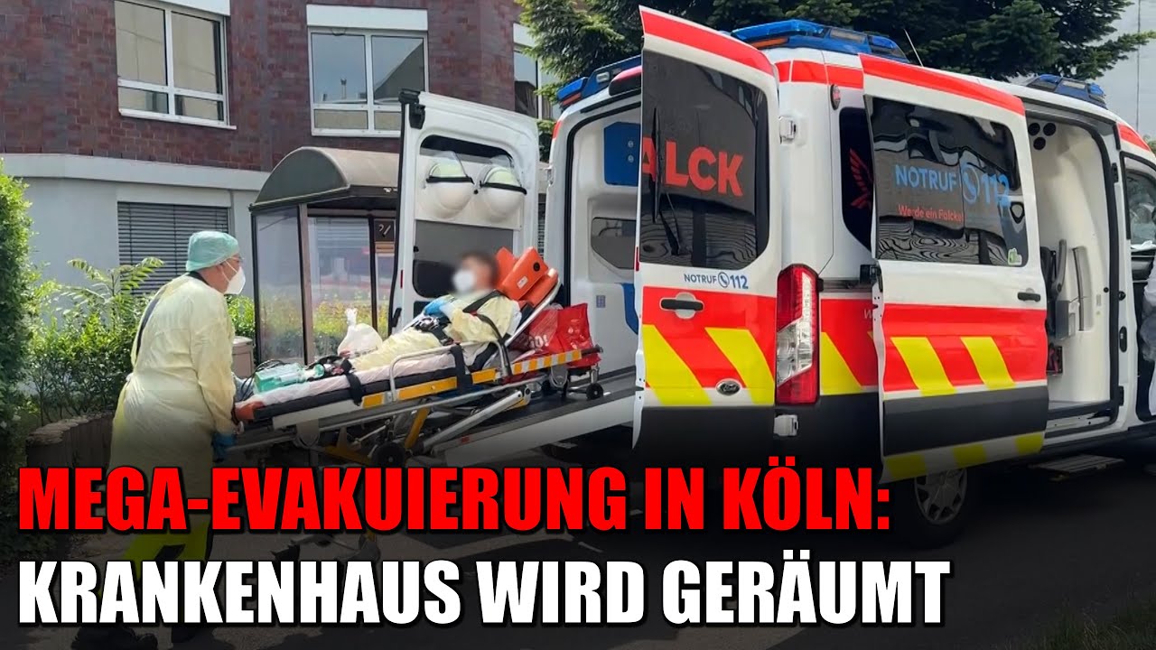 Bombenentschärfung in Köln: Komplettes Krankenhaus wird evakuiert | 04.06.2025