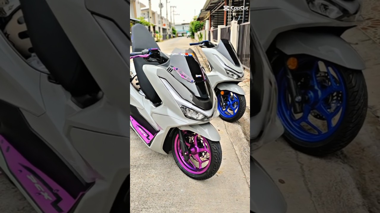 HONDA PCX 160 2025 TONE PINK BLUE #automobile #pcx2025 #pcx160 #shorts #shortvideo #trending