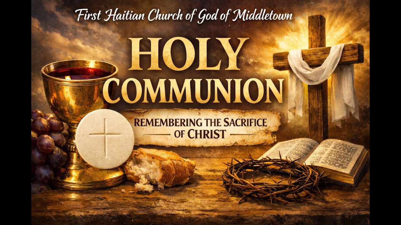 First Haitian Church of God of Middletown | Holy Communion Service | 02/1/26