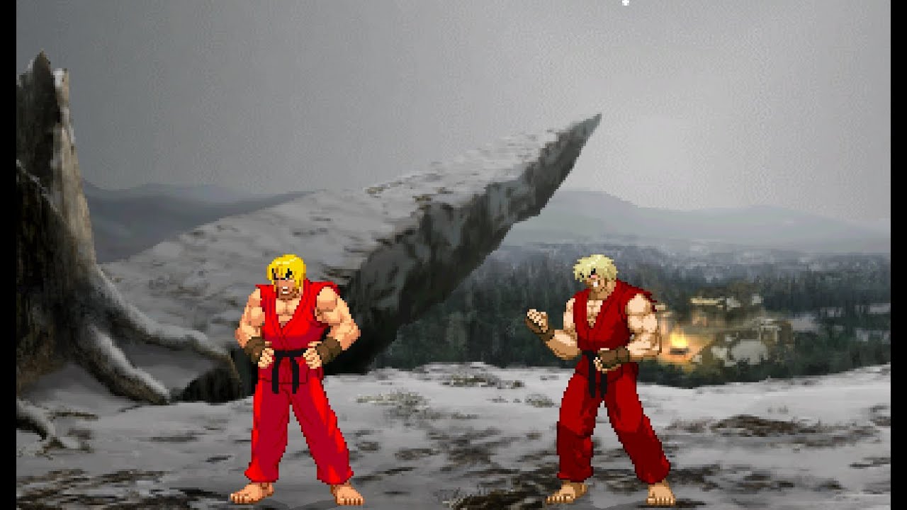 Capcom Vs. SNK (PotS Style) - Ken Vs. Violent Ken