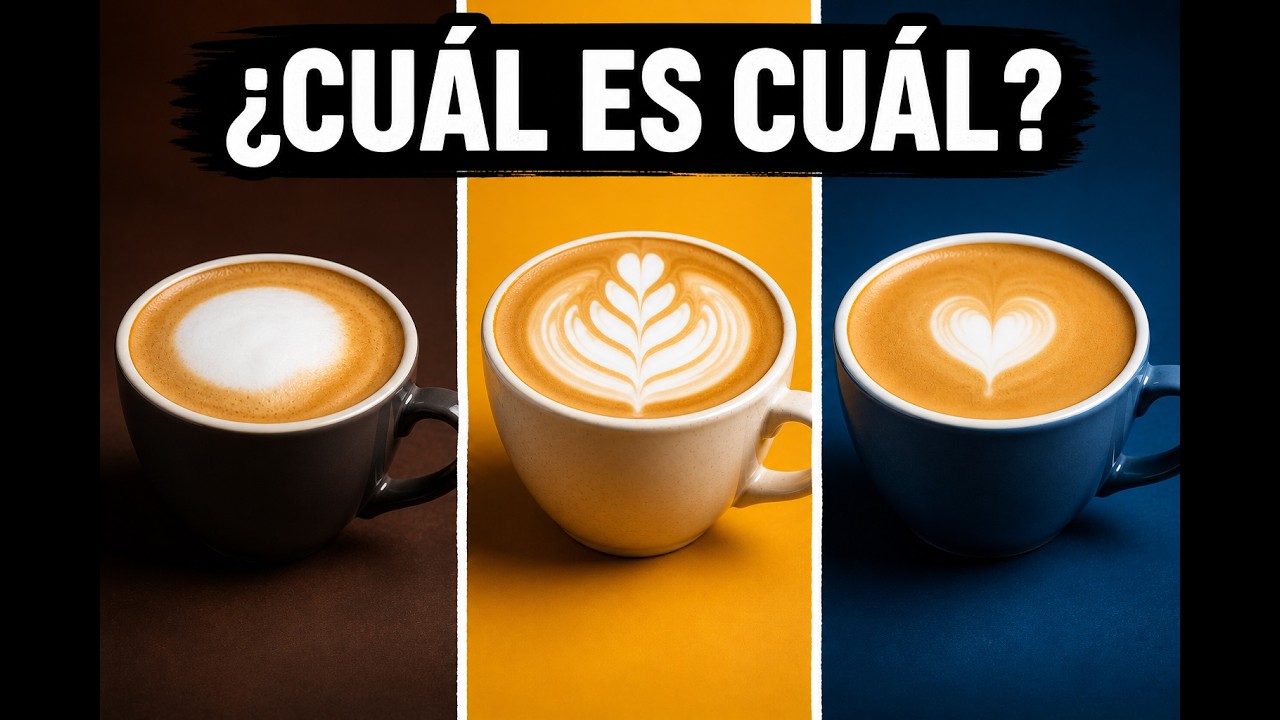 [La Cafeógrafa] Cómo distinguir entre espresso, ristretto, entre cappuccino y flat white.