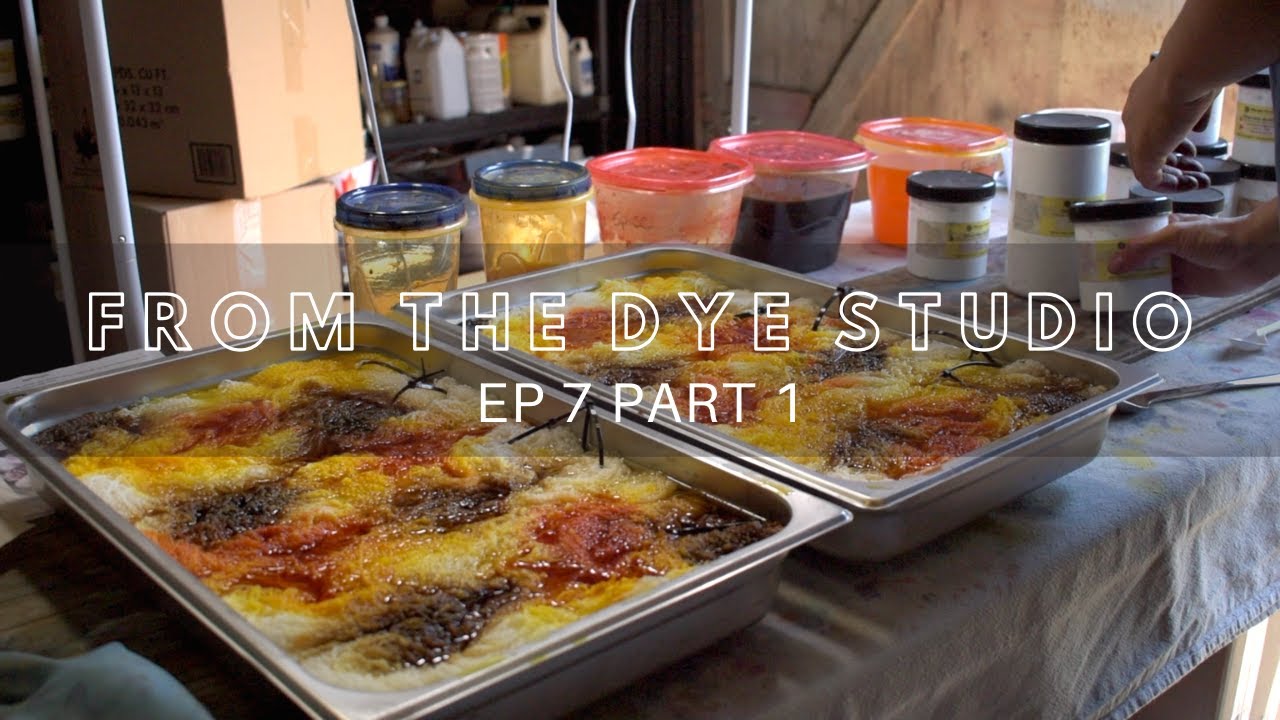 From The Dye Studio EP 7 Part 1 - Yarn Dyeing In The Mountains