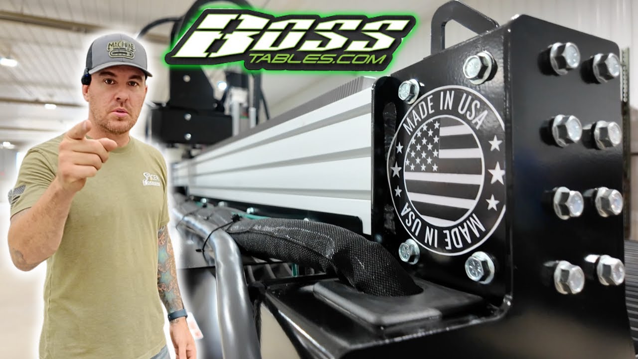 This BOSS Plasma Table Makes My Old One Look Like a Toy...