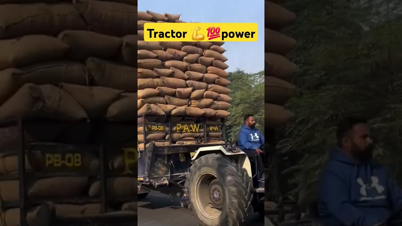 Full Overloaded Tractor Video Punjab modified tractor