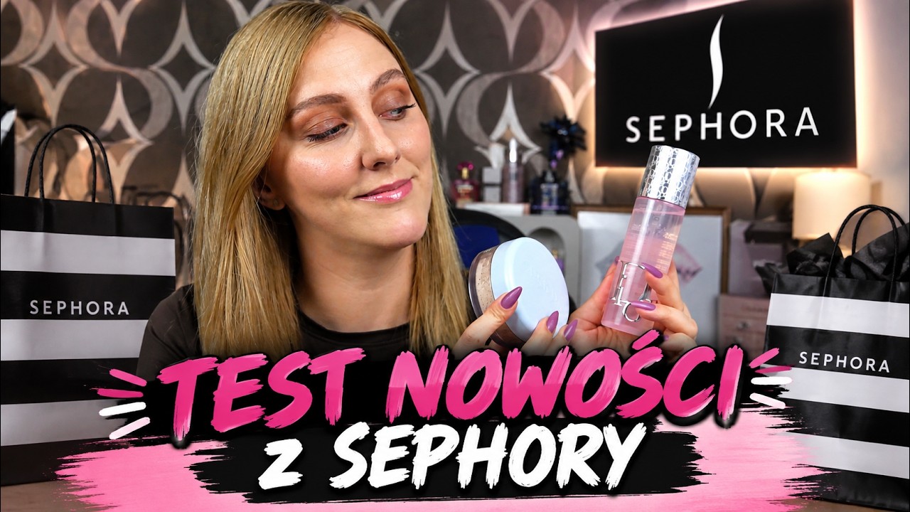 NOWOŚCI SEPHORA, a WŚR&Oacute;D NICH PEREŁKI🤩 OBŁĘDNY KREMOWY R&Oacute;Ż, HITY od KOSAS i ODKRYCIE od RARE BEAUTY😍