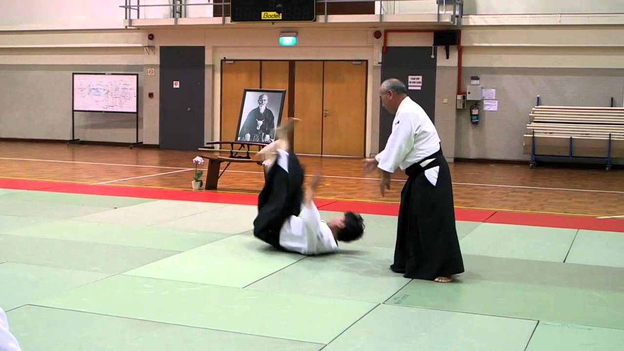 Aikido Demonstration   Sensei Takeshi Yamashima   7th Dan