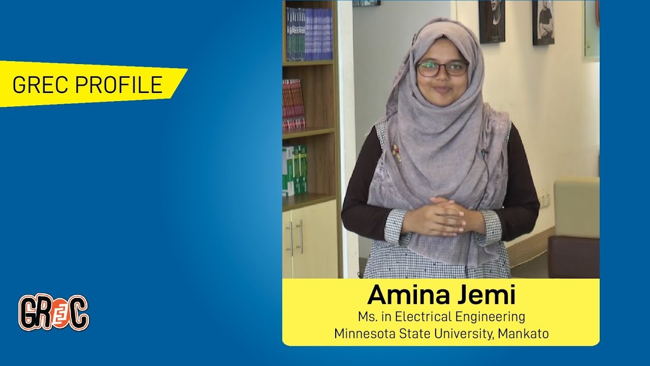 GREC Profile | Ep 40 | Amina Jemi | Ms. in Electrical Engineering Minnesota State University