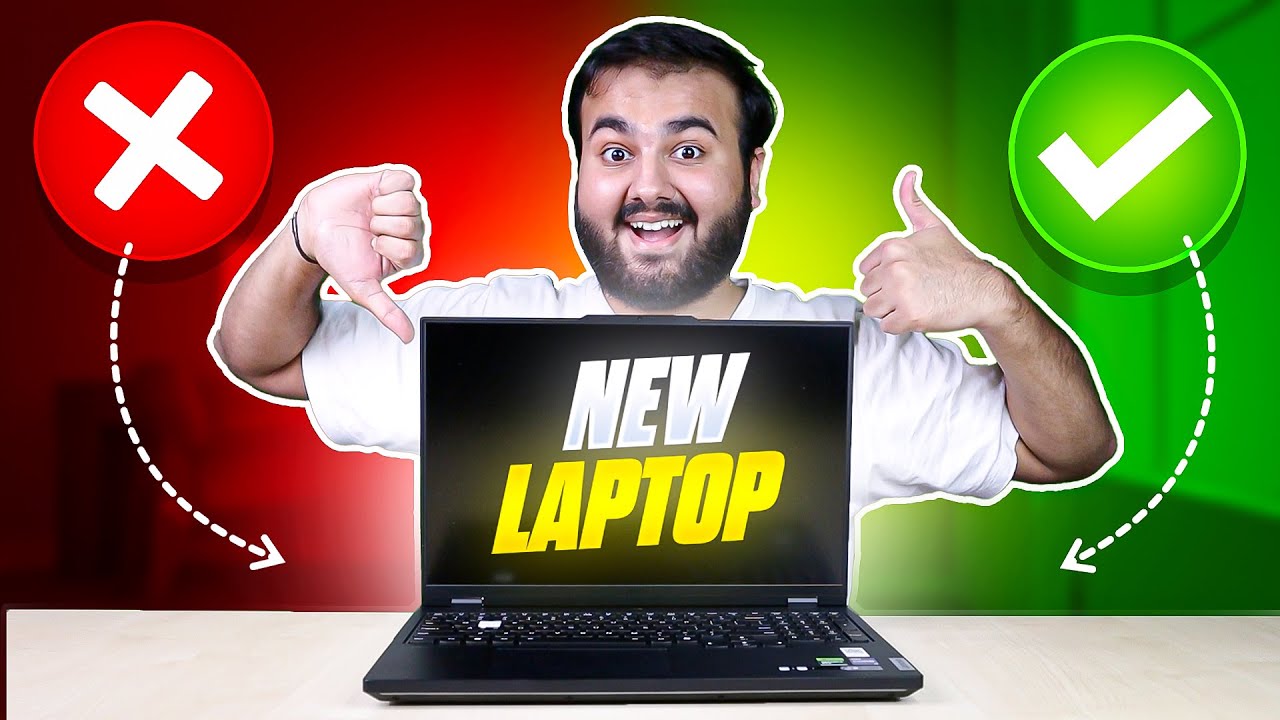 Do's ✅ & Don'ts ❌ After Buying a NEW LAPTOP - Important Message!