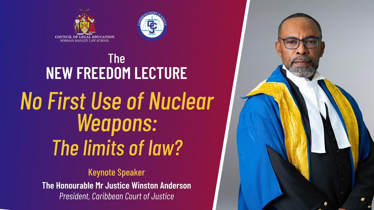 The New Freedom Lecture! No First Use of Nuclear Weapons: The limits of law?
