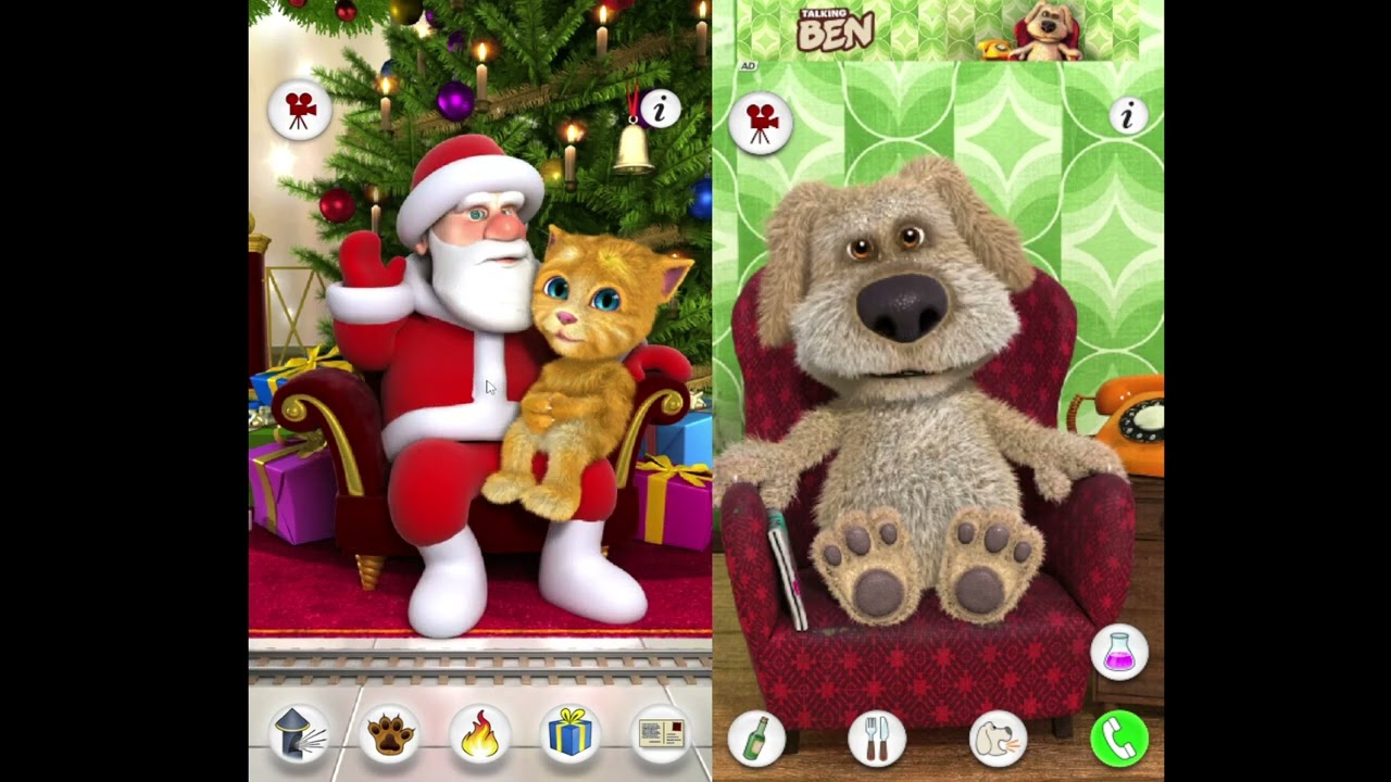 Ginger Santa Vs Ben