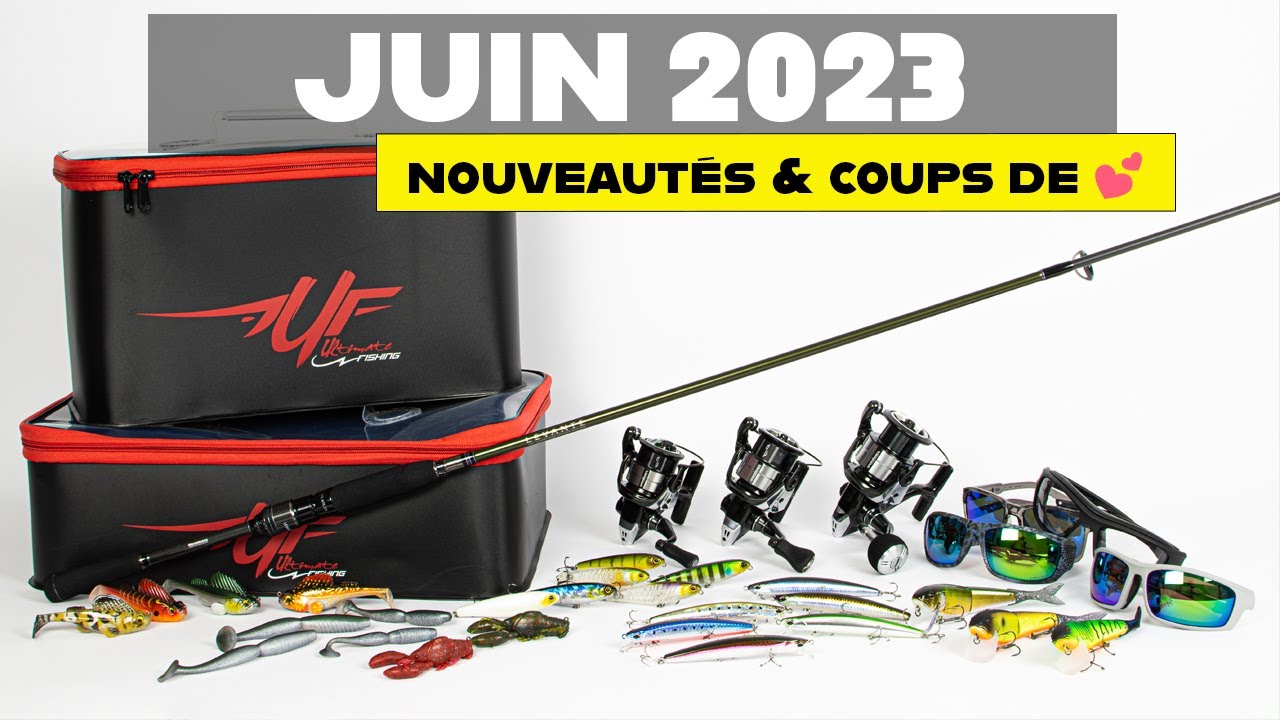 JUIN 2023 : Nouveautés et coups de cœur pour la pêche aux leurres