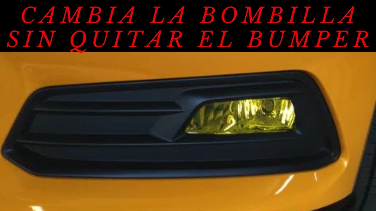 Focus ST 2015 2018 Cambiar Bombillo Fog Light sin remover Bumper o Parachoques