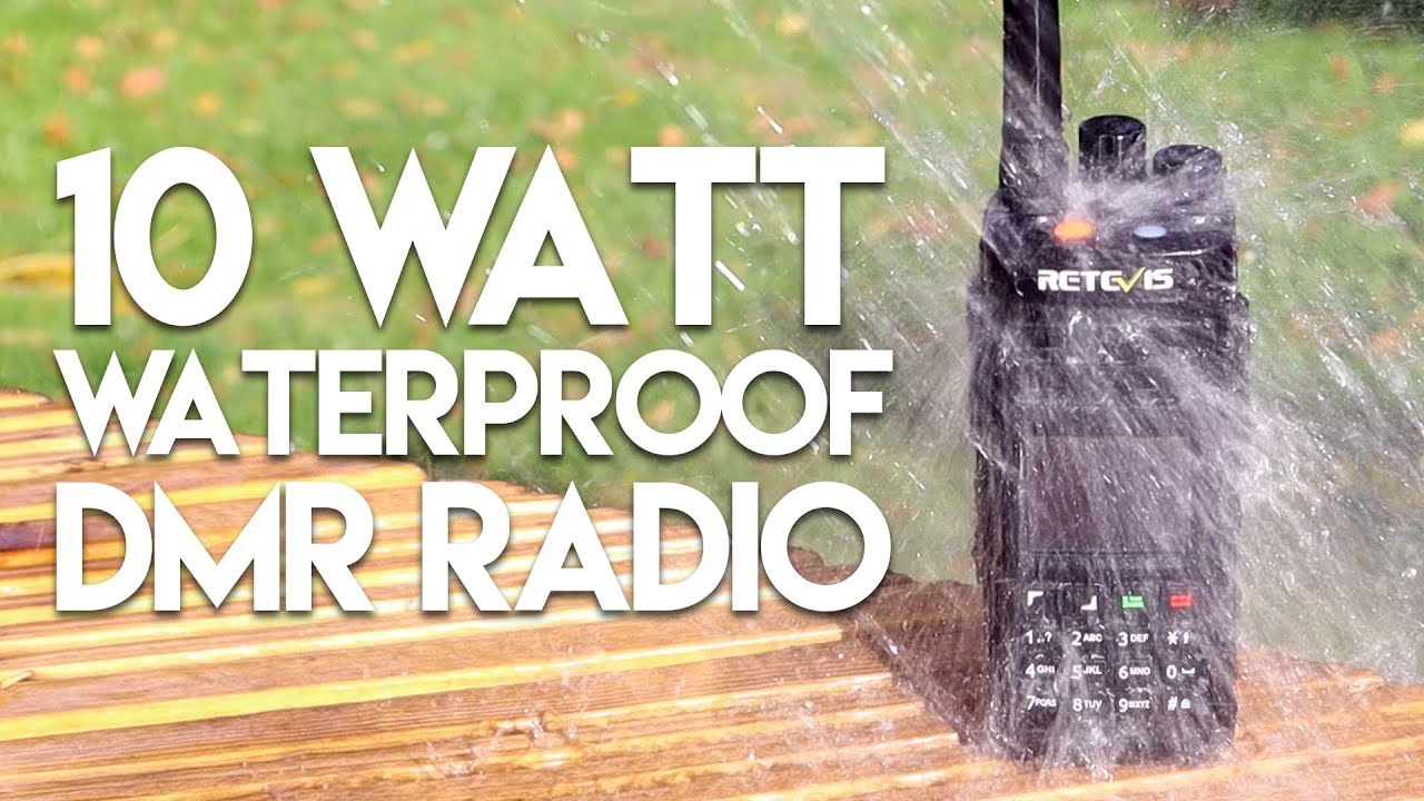 Retevis RT83 - IP67 Waterproof 10 Watt DMR Radio!