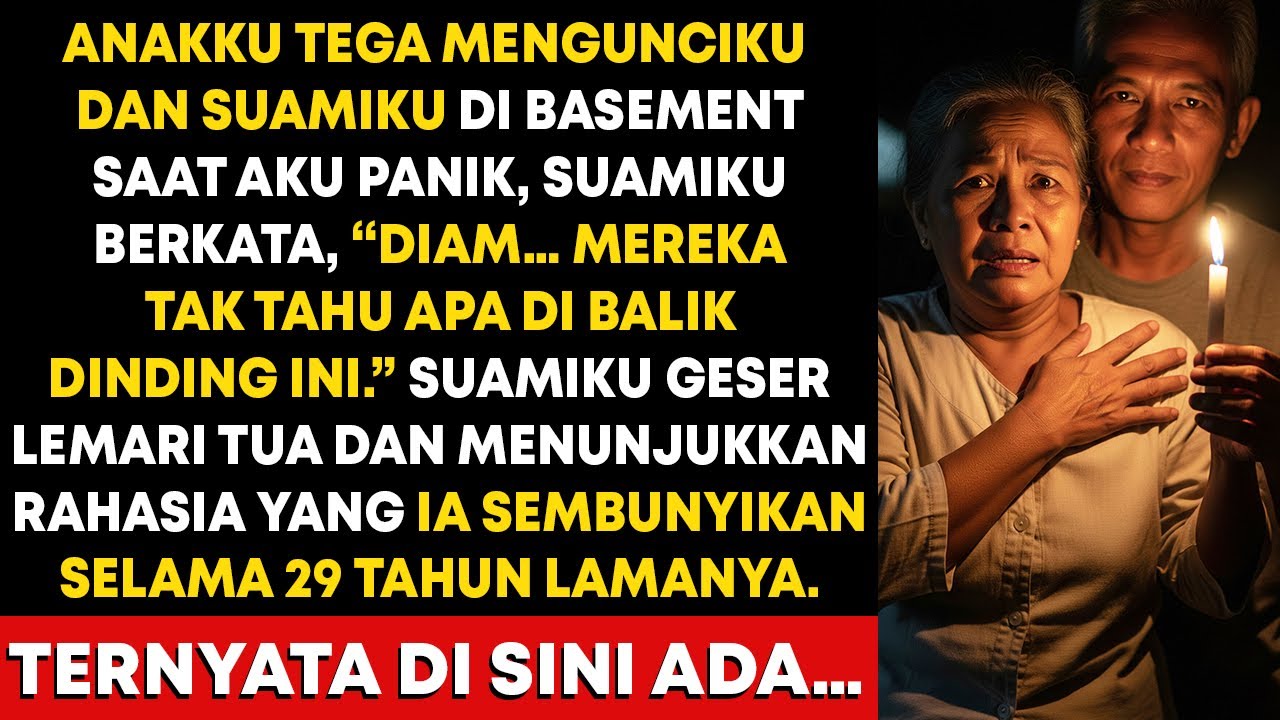 Anakku Mengurung Kami Di Bawah Tanah—Tapi Suamiku Berbisik “Diam, Aku Punya Rahasia”