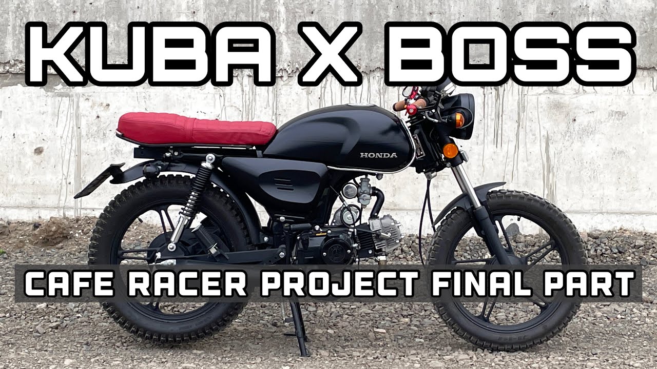 KUBA X BOSS CAFE RACER PROJECT | FINAL PART