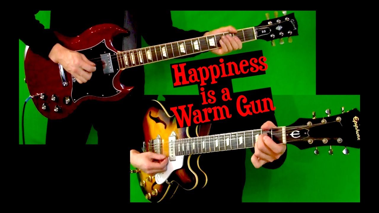 Happiness is a Warm Gun - Lead and Rhythm Cover - Isolated and mixed