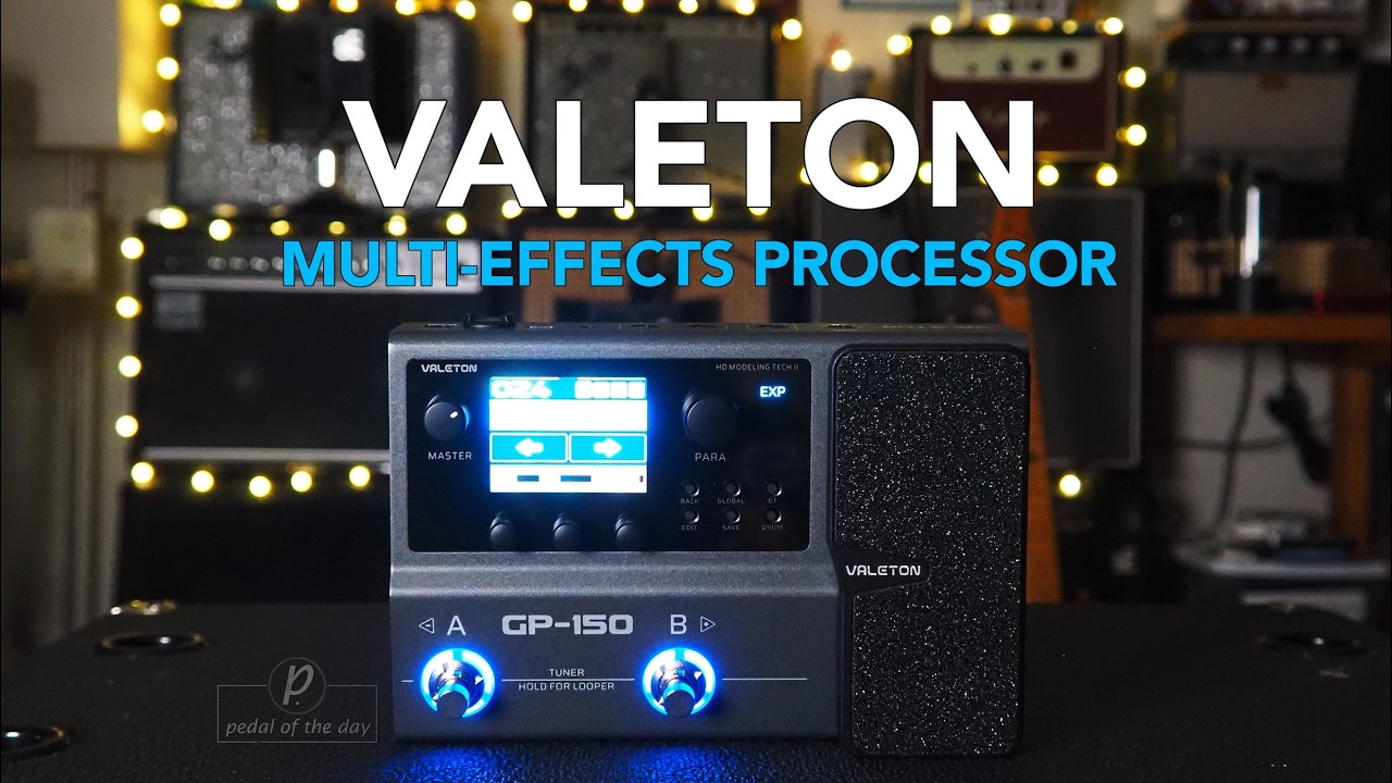 Valeton // GP-150 Multi-Effects Processor (Stereo Demo)