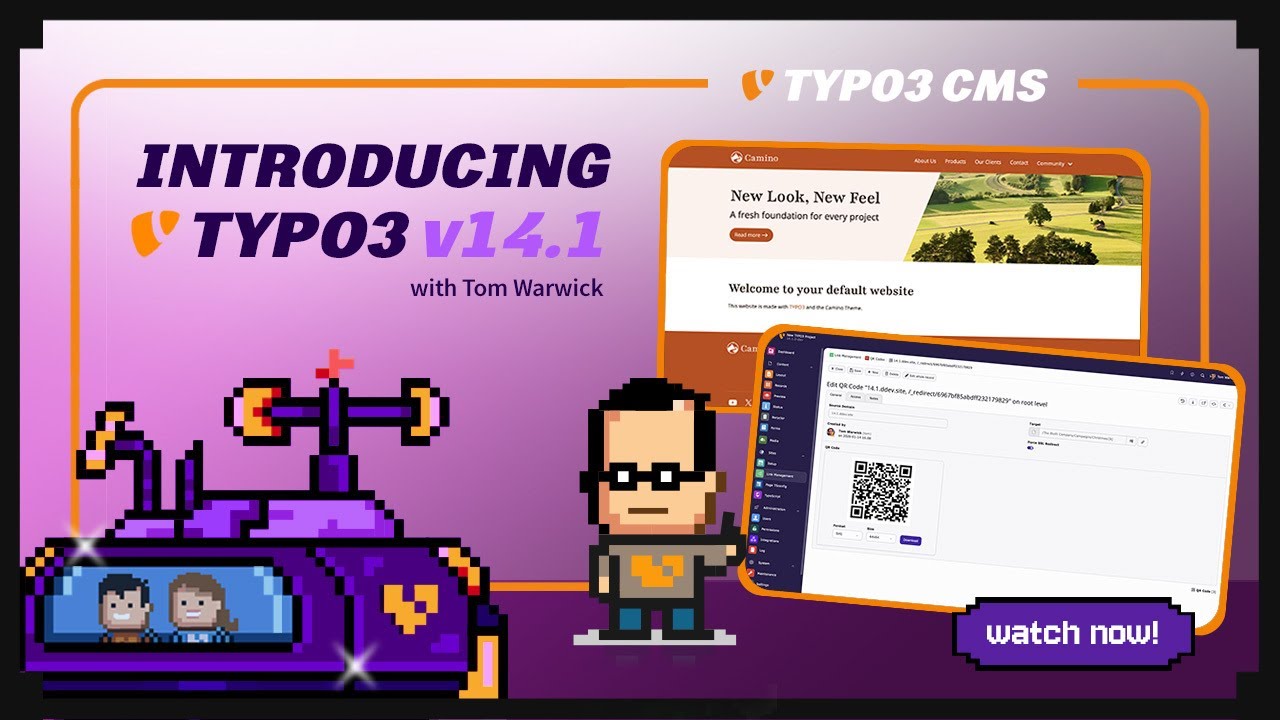 Представляем TYPO3 v14.1