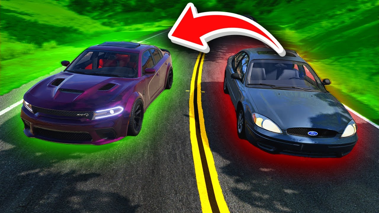 Каждая авария делает мою машину БЫСТРЕЕ в BeamNG Drive
