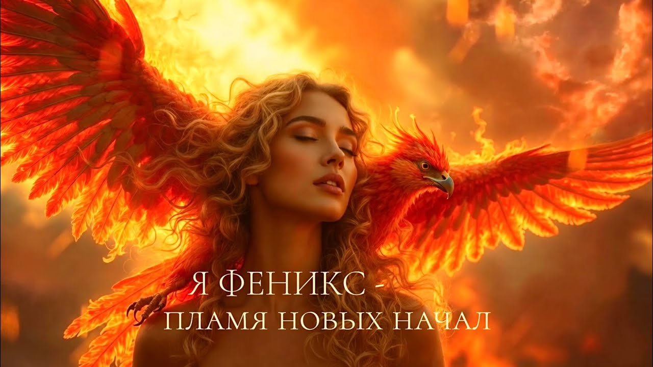 🐦‍🔥«Я ФЕНИКС - пламя новых начал». Песня о женской силе 🔥