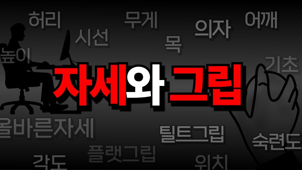 FPS 자세와 그립 이 영상 하나로 끝