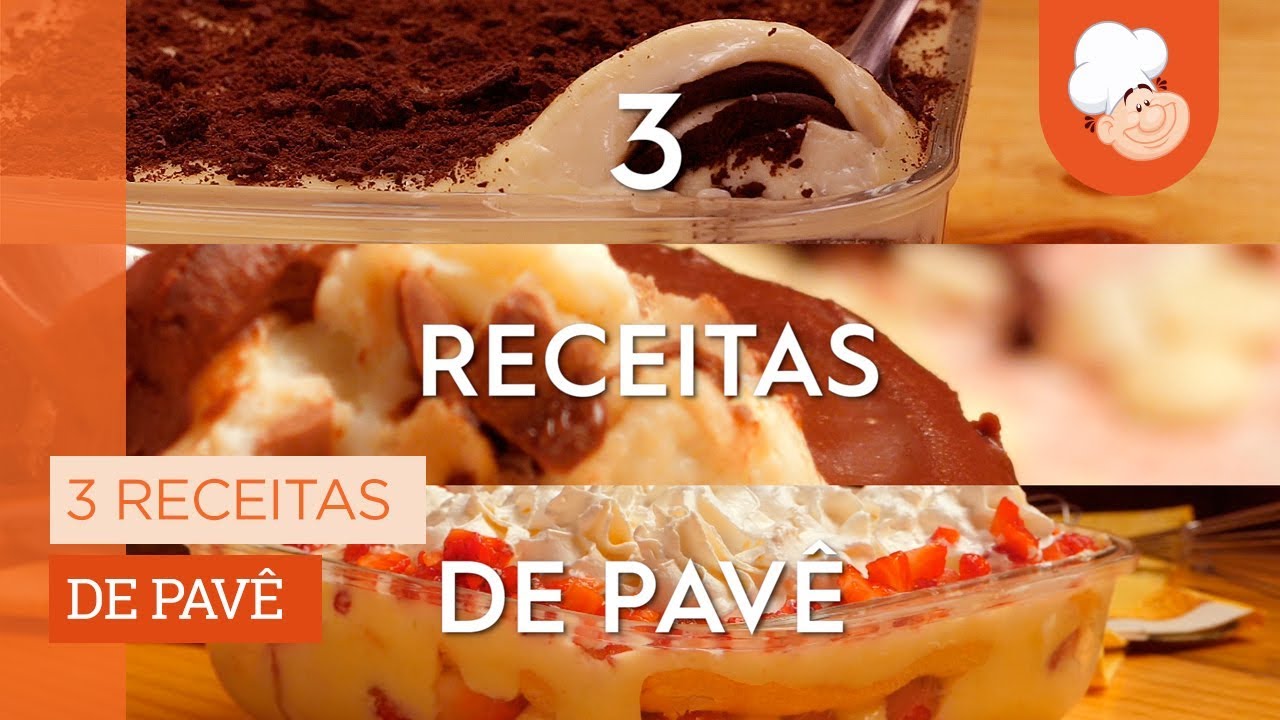 3 receitas de pavê — Receitas TudoGostoso