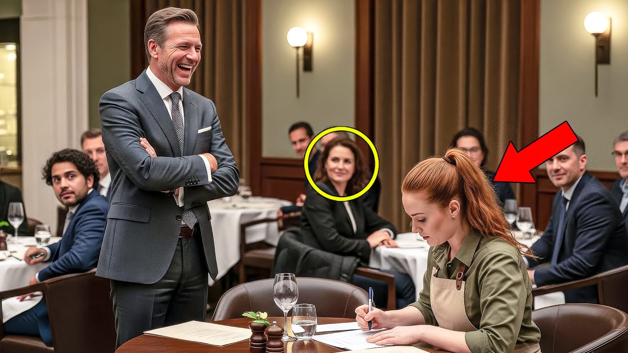 Billionaire CEO Tested the Waitress’s Math — She Broke It Down and Silenced Everyone