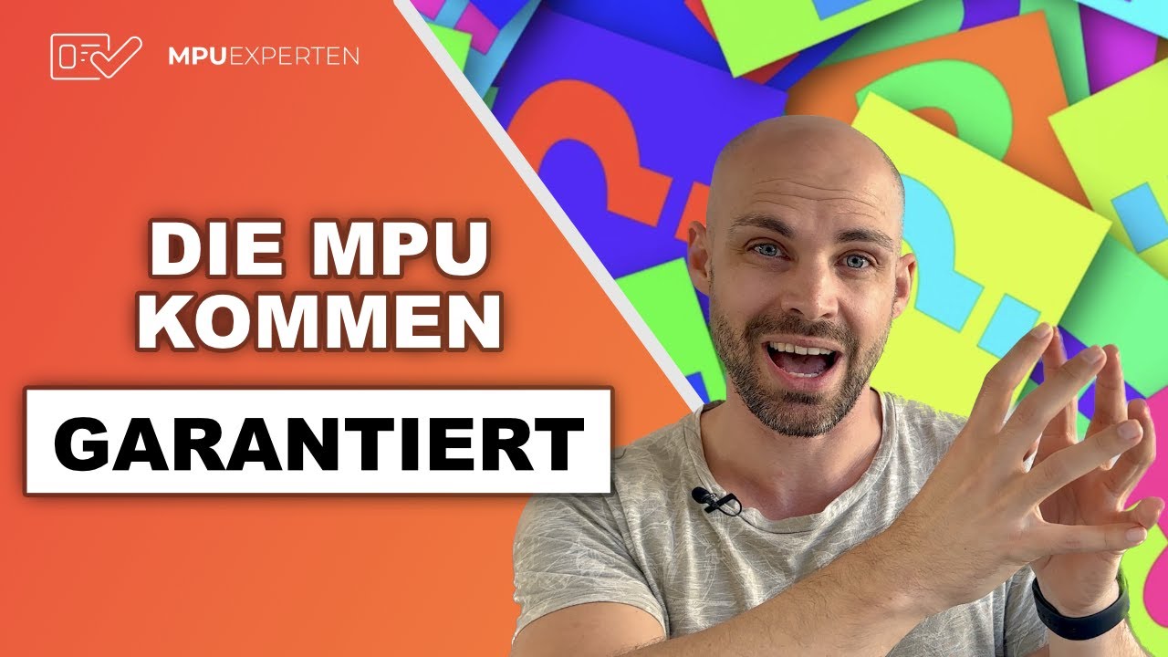 😱Überraschung! MPU? Das musst du unbedingt wissen! Niemand sagt es dir! MPU Fragen & Antworten  2023