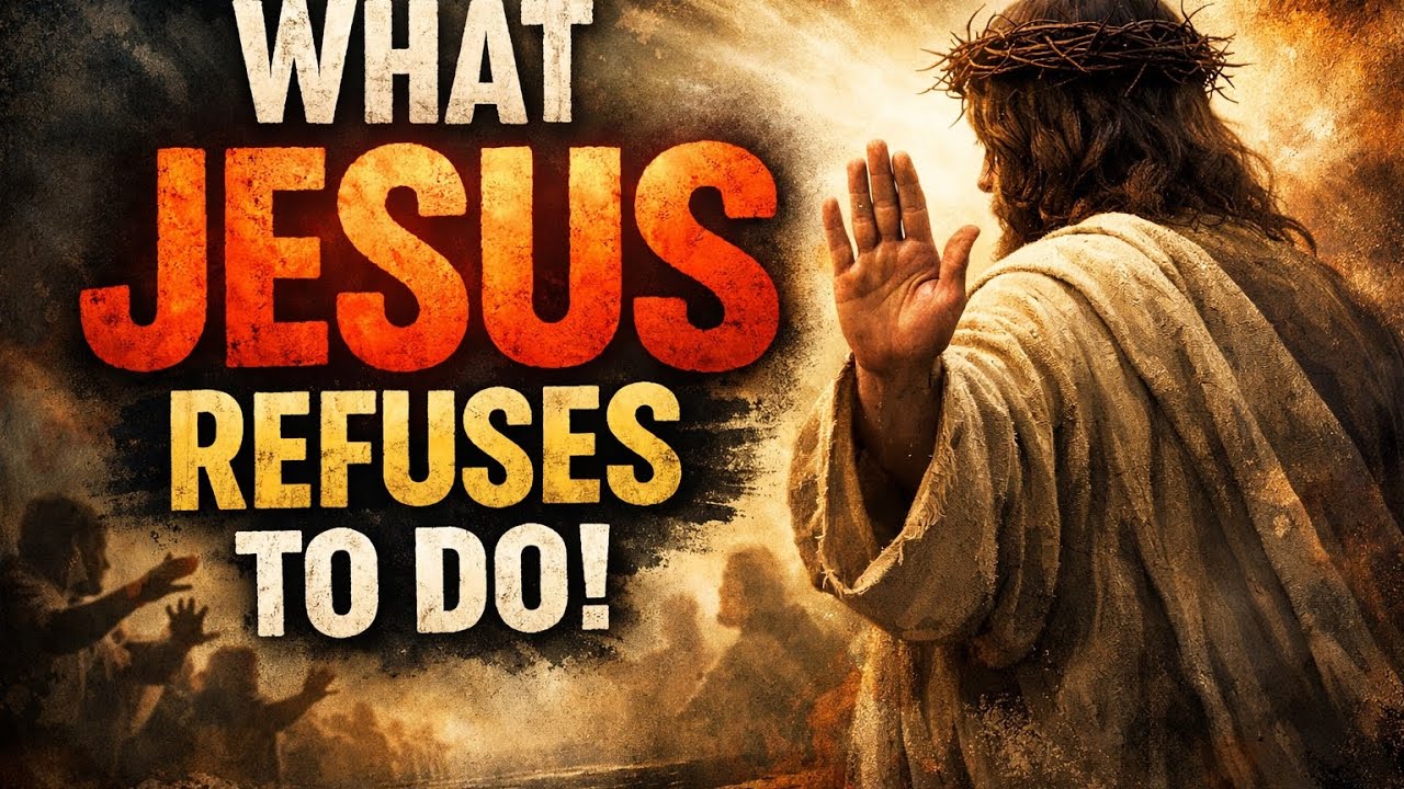 The Things Jesus Will Not Do