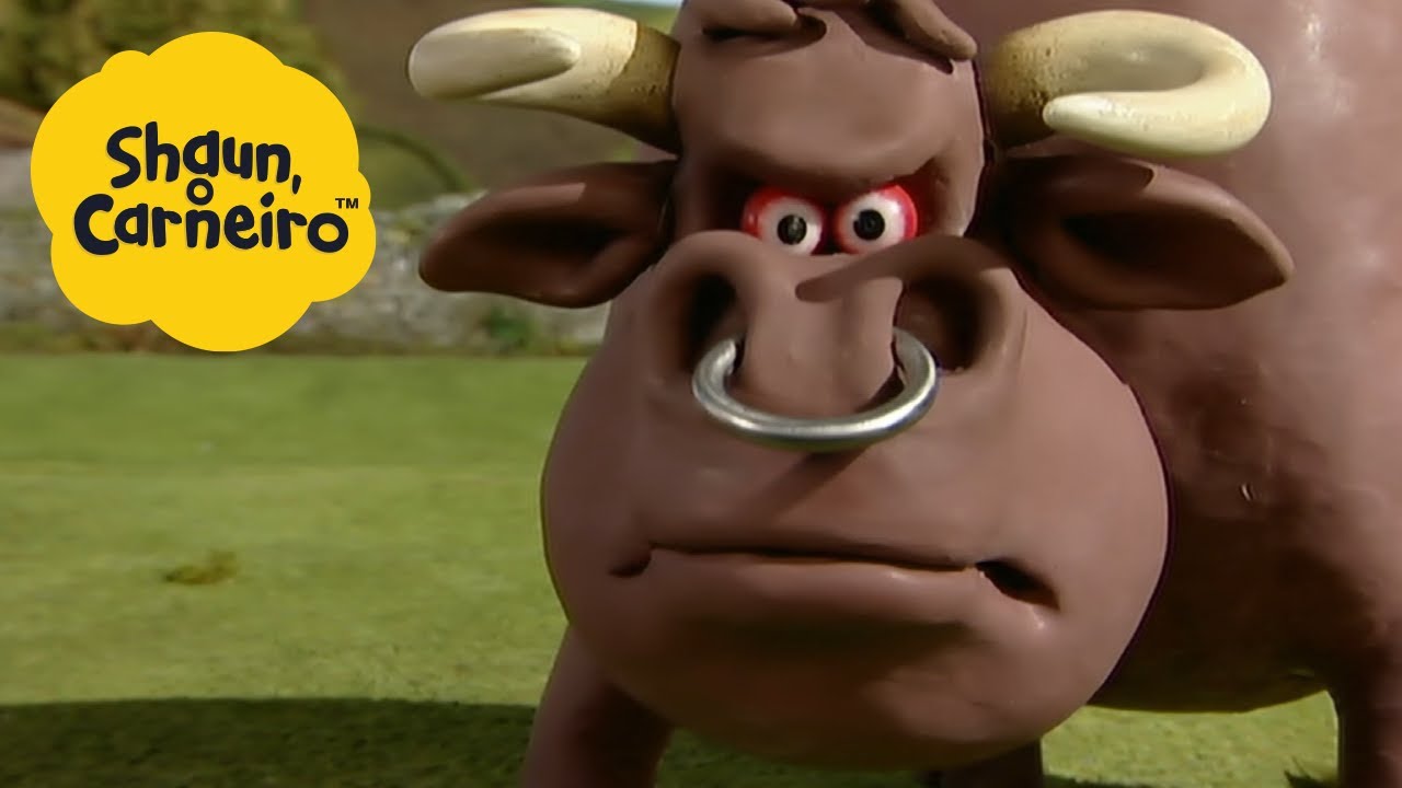 🐑Shaun, o Carneiro [Shaun the Sheep] Touro! 🐑 Hora Especial🐑| Cartoons Para Crianças
