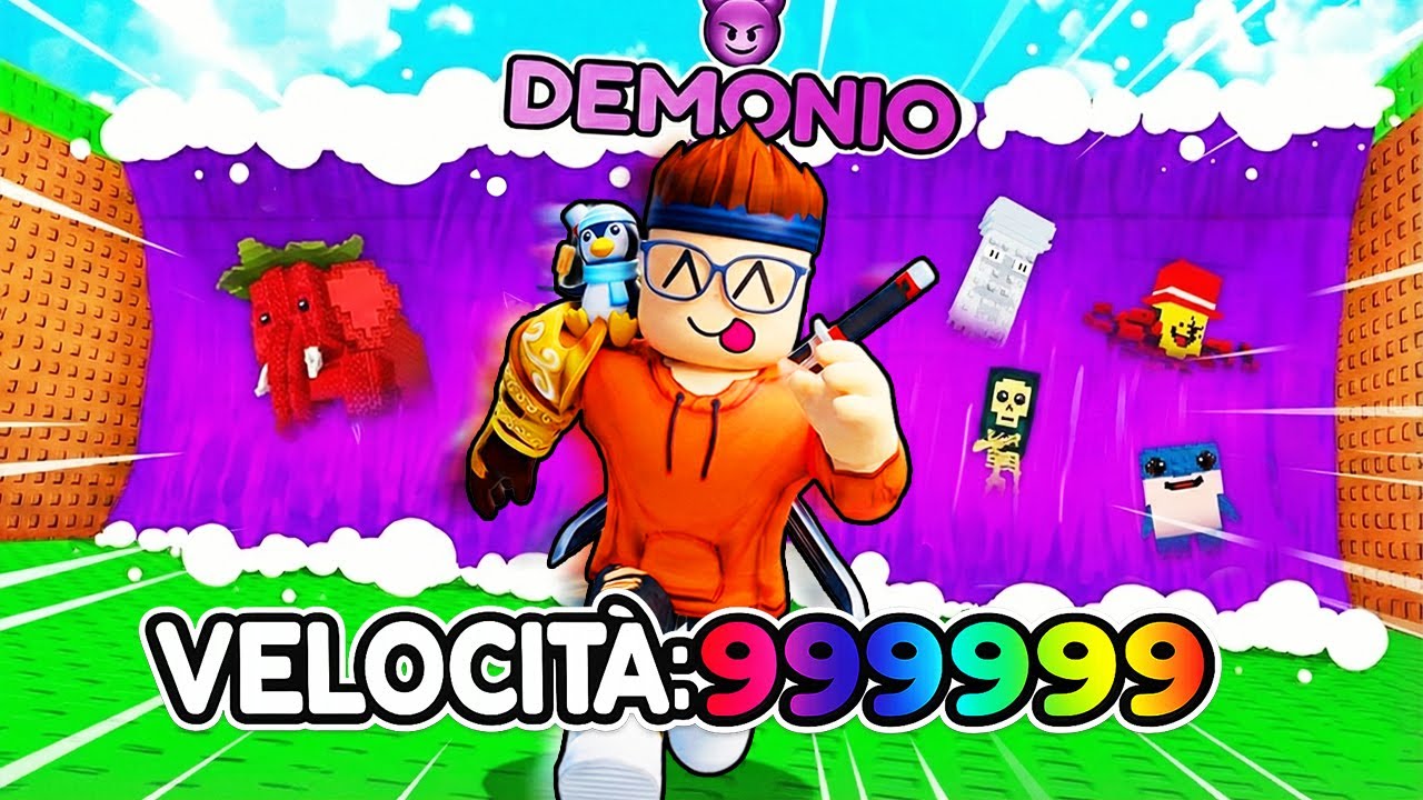 Cosa Succede se RAGGIUNGO la VELOCITÀ MASSIMA su Escape Tsunami for Brainrot Roblox?!