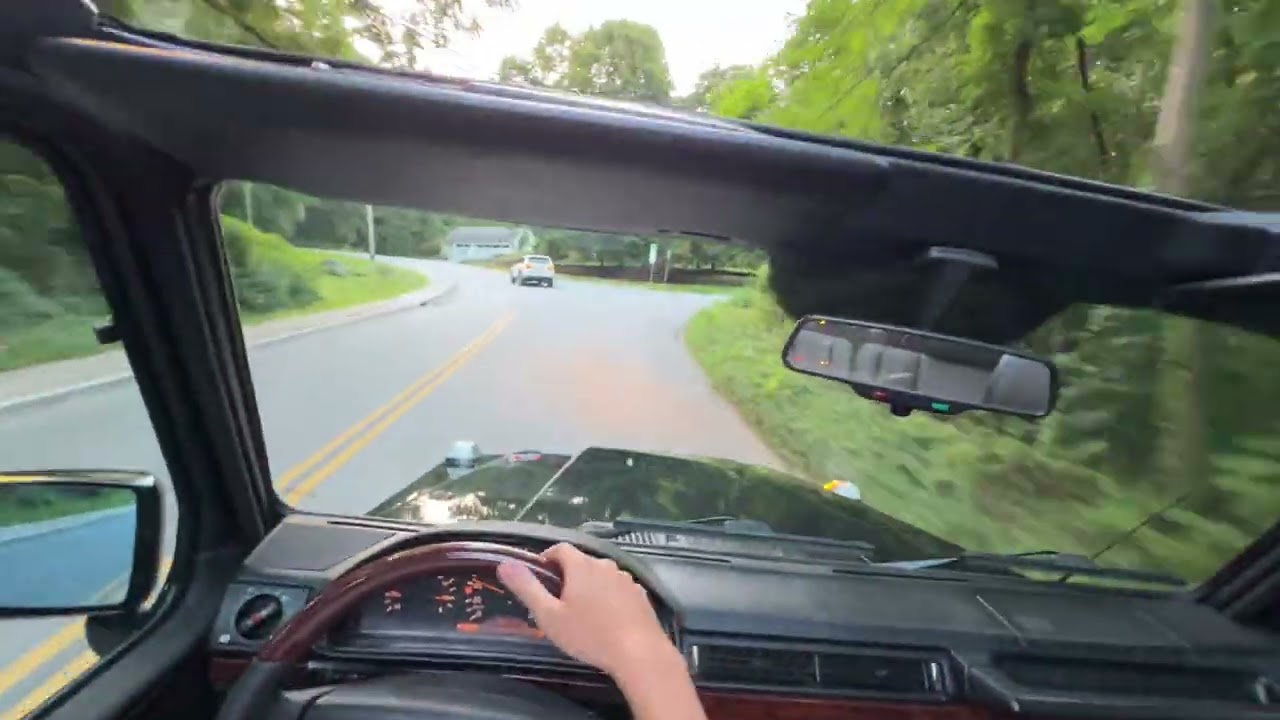 1998 Mercedes-Benz G500 Cabriolet - POV Drive!